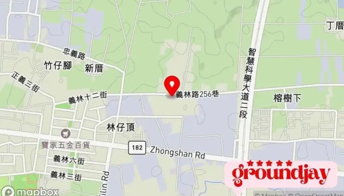Kai Chuan Gong Ye Gu Fen You Xian Gong Si 地圖 - Tainan City, Rende District