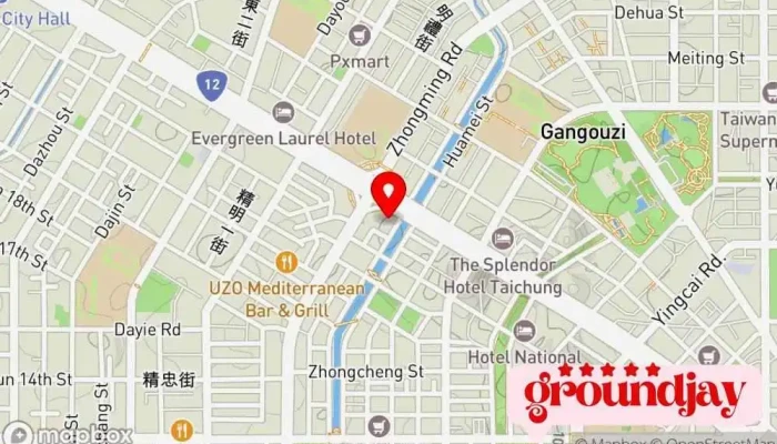 地图 看中網 房地产中介 在 Taichung City, West District
