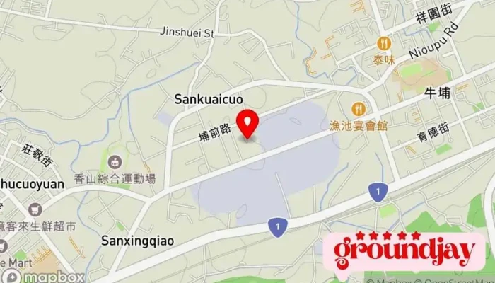 Ke Da Dian Zi Kai Fa You Xian Gong Si 地圖 - Hsinchu City, Xiangshan District