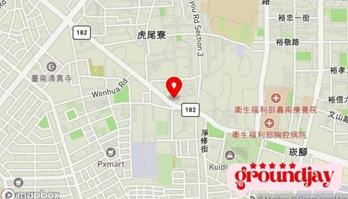 Ke Guan Guo Ji Kai Fa You Xian Gong Si 地圖 - Tainan City, East District