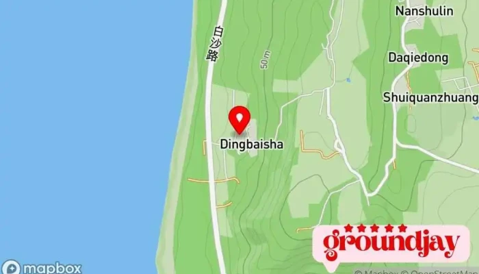 Ken Ding Lan Shan Hai Jing Du Jia Hui Guan 地圖 - Pingtung County, Hengchun Township