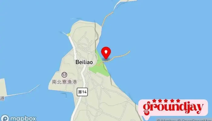 Kui Bi Shan Mo Xi Fen Hai 地圖 - Penghu County, Huxi Township