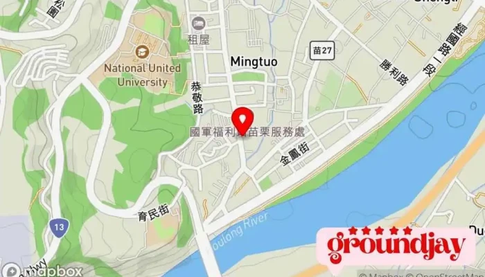 Lai Ben Ce Zi Remainer Shou Gong Shu Ding Zhi Shou Zuo Jiao Shi Lai Dian Qing Yu Yue 地圖 - Miaoli County, Miaoli City