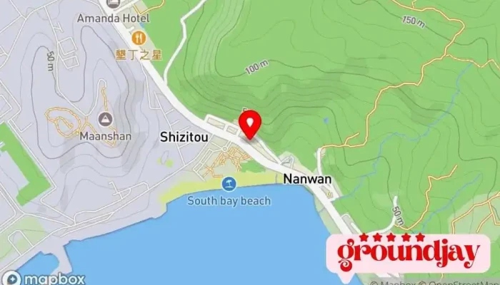 Lang Hua Lu Dian Spoondrift Hostal 地圖 - Pingtung County, Hengchun Township