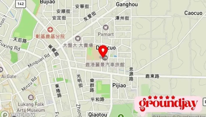Li Jing Jing Dian Qi Che Lu Guan 地圖 - Changhua County, Lukang Township