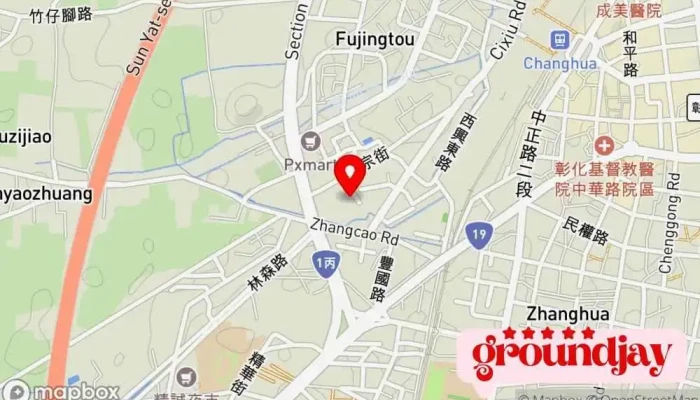 Li Shi Gu Fen You Xian Gong Si 地圖 - Changhua County, Changhua City