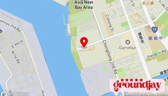 地图 凌诚科技股份有限公司 软件公司 在 Kaohsiung City, Cianjhen District