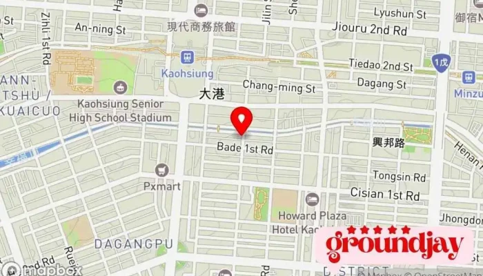 地图 領航者電競人文 - 高雄林森店 网吧, 咖啡店, 宾馆 在 Kaohsiung City, Sinsing District