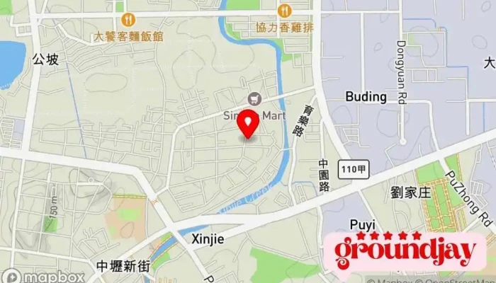 Liu Shi Gong Li Wang Lu Ke Ji 地圖 - Taoyuan City, Zhongli District