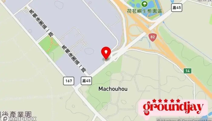Ma Chou Hou Chan Ye Yuan Qu 地圖 - Chiayi County, Lucao Township