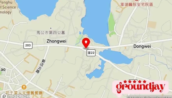 Ma Gong Wei Bo Zhan 地圖 - Penghu County, Magong City