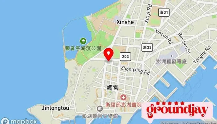 Ma Gong Zong Zhan 地圖 - 澎湖县马公市