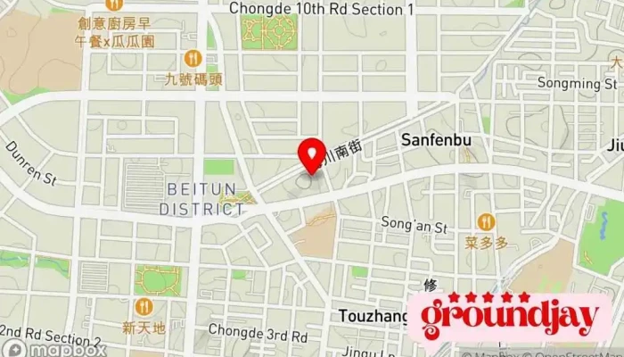 Ma Ya Wang Lu Ke Ji 地圖 - Taichung City, Beitun District