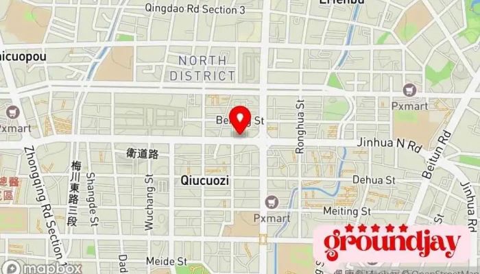 地图 墨宇科技有限公司_網頁設計 网站设计师, 互联网营销服务, 互联网服务提供商, 网络托管公司 在 Taichung City, North District