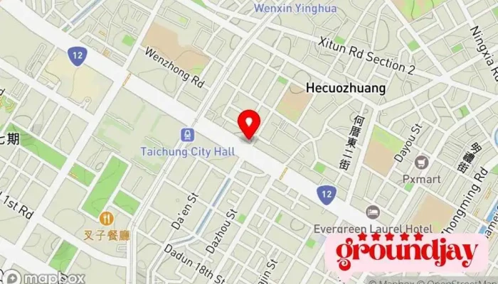 地图 沐奇资讯股份有限公司 软件公司, 工程师, 网站设计师 在 Taichung City, Xitun District
