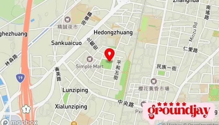 Nan Bei Guan Yin Le Xi Qu Guan 地圖 - Changhua County, Changhua City