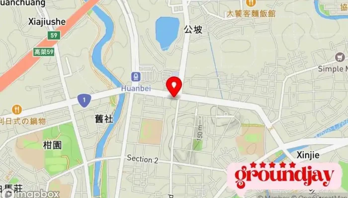 Nan Tao Yuan You Xian Dian Shi 地圖 - Taoyuan City, Zhongli District