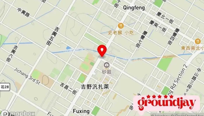 地图 农业部花莲区农业改良场 产品研发 在 Hualien County, Ji’an Township