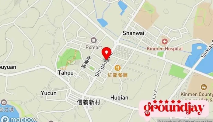 Ou Te Wen Lu 地圖 - Kinmen County, Jinhu Township