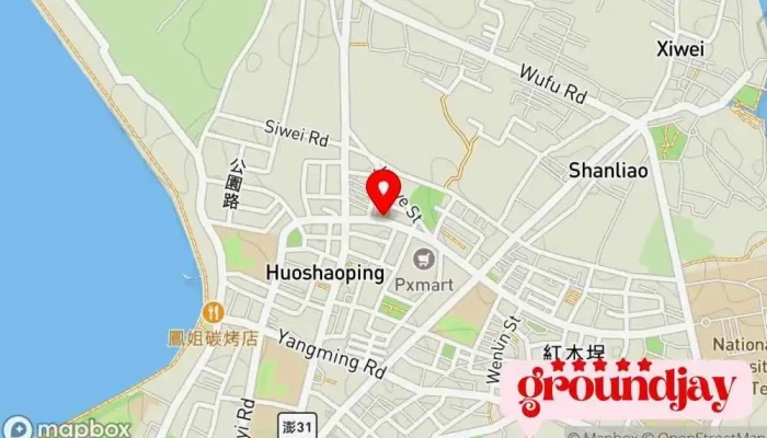 Peng Hu Min Su Peng Hu Hai Ren Dian Ti Min Su 地圖 - Penghu County, Magong City