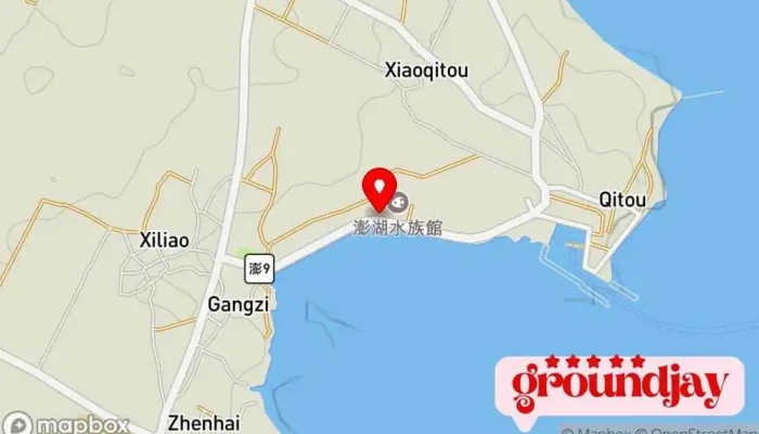 Peng Hu Shui Zu Guan 地圖 - Penghu County, Baisha Township