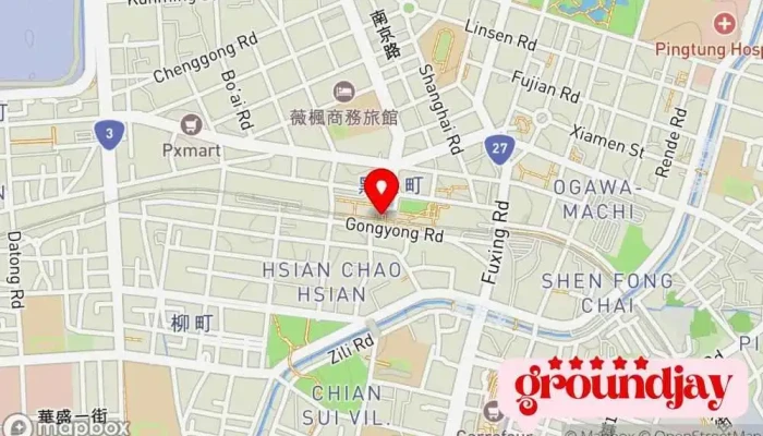 Ping Dong Che Zhan 地圖 - 屏东