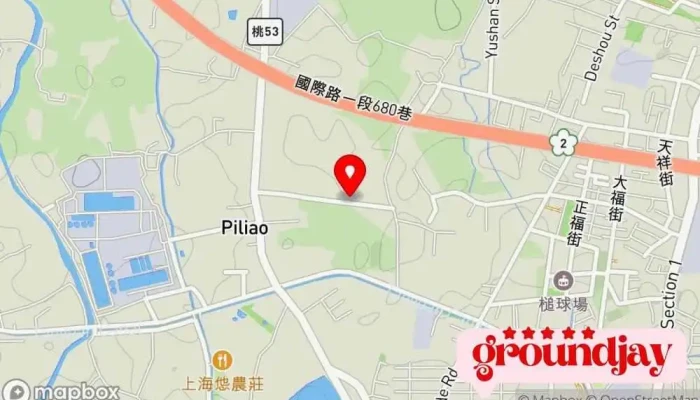 Qi Hua Deng Bu Pin Kai Fa Hei Mao Gong Zuo Shi 地圖 - Taoyuan City, Taoyuan District