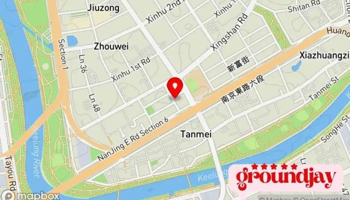 Qia Xing Kui Wang Lu Woogii 地圖 - Taipei City, Neihu District