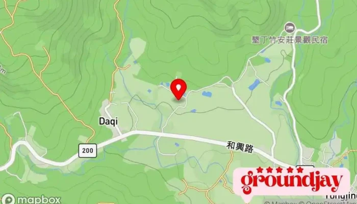 Qiao Yi Si De Dian 地圖 - Pingtung County, Manzhou Township