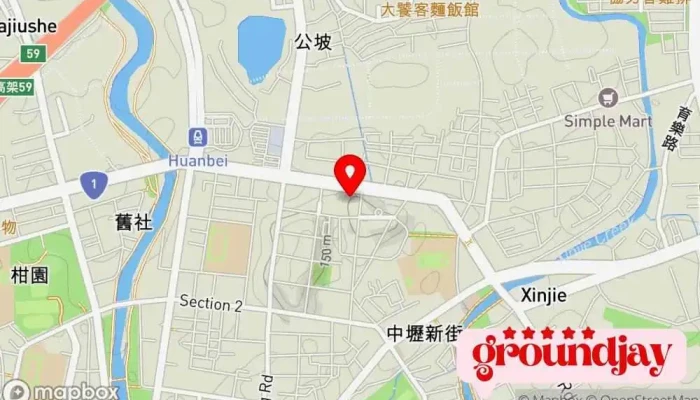 Qing Chuang Zhi Hui Bu 地圖 - Taoyuan City, Zhongli District