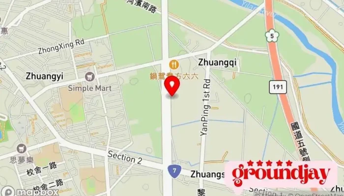 Qing Jing Wang Zhan Xi Tong You Xian Gong Si 地圖 - Yilan County, Yilan City