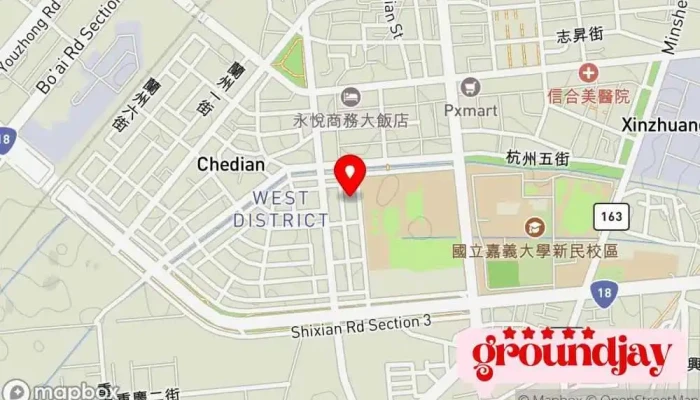 地图 求才令企業有限公司 人力资源咨询公司, 广告公司, 活动策划, 图文设计师, 培训中心 在 Chiayi City, West District