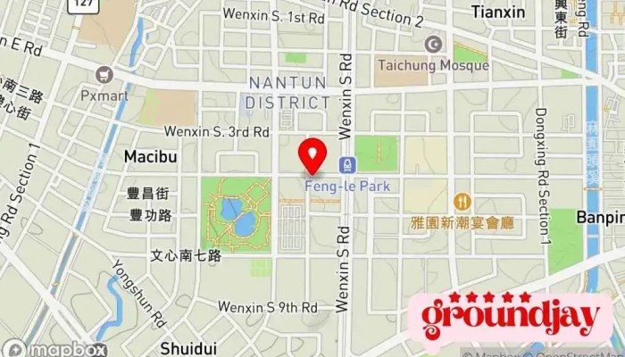地图 區塊鏈系統開發｜幣拓開發BitoDev 软件公司 在 Taichung City, Nantun District