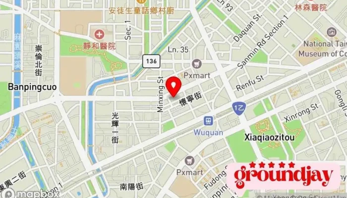 地图 全景通信科技有限公司 电信设备供应商, 有线电视公司, 总承包商, 批发商 在 Taichung City, West District