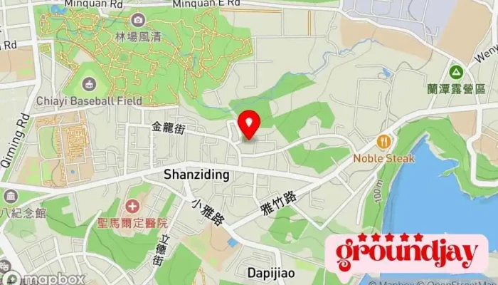Qun Yi Yin Xiang Gong Si 地圖 - Chiayi City, East District