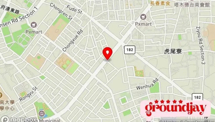 地图 瑞通水科技 RT WATER TECH. 水处理供应商, 家电商场, 工业设备供应商, 厨房用品专卖店, 水管维护用品店, 餐馆用品店, 软化水设备供应商 在 Tainan City, East District