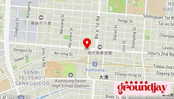 地图 世纪曙光网路新媒体 电子商务服务, 互联网营销服务 在 Kaohsiung City, Sanmin District