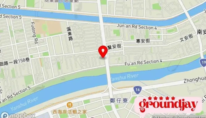 Shi Jia Dian Xun Shi Wu Yong Pin Xing 地圖 - Tainan City, Annan District