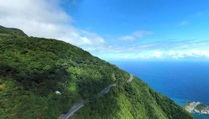 Su Hua Gong Lu An Hun Bei Jie Jing He 360 Du Quan Jing Zhao - Yilan County, Su'ao Township