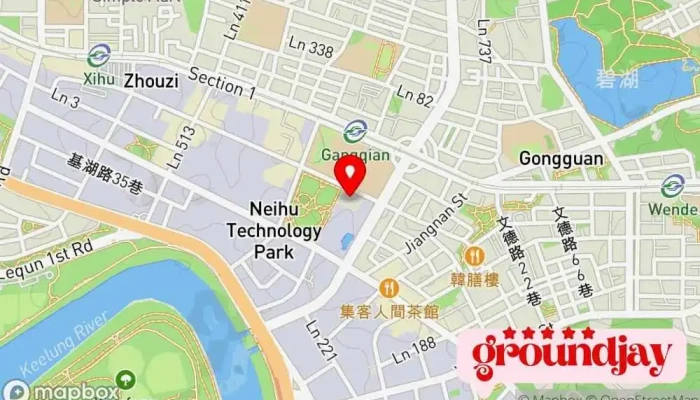 Tai Bei Chuang Xin Shi Yan Shi Taipei Cospace 地圖 - Taipei City, Neihu District