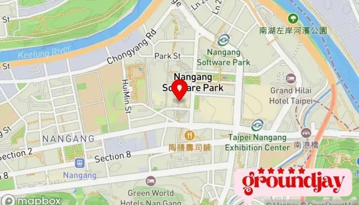 Tai Bei Shu Wei Yan Gao 地圖 - Taipei City, Nangang District