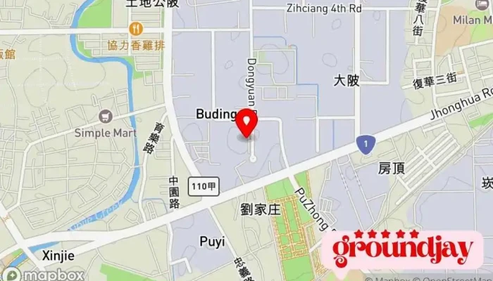 Tai Da Dian Zi Gong Ye Zhong Li Yi Han 地圖 - Taoyuan City, Zhongli District