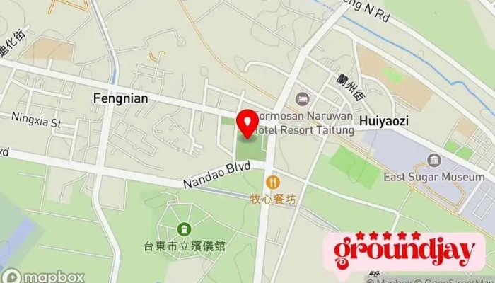 地图 台东县议会 委员会 在 Taitung County, Taitung City