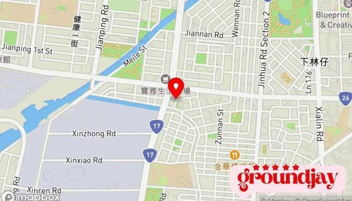 Tai Nan Wang Ye She Ji  Wang Lu Xing Xiao  Cheng Yan Ke Ji Xing Xiao 地圖 - Tainan City, South District
