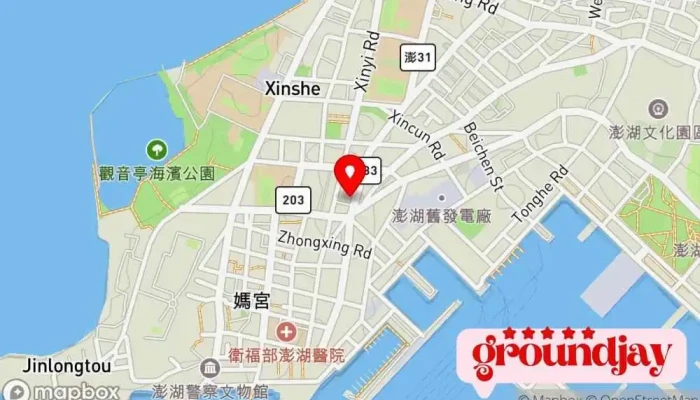 Tai Peng Lu You Peng Hu Bao Che Lu You Shou Xuan 地圖 - Penghu County, Magong City