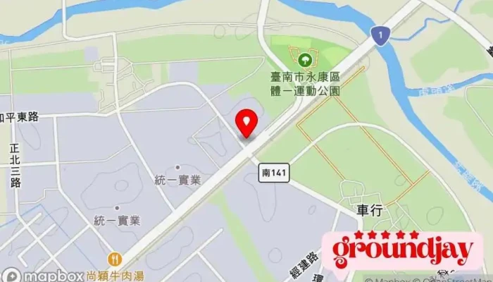 Tai Wan Jie Shi Dian Chi Gong Ye Gu Fen You Xian Gong Si 地圖 - Tainan City, Yongkang District