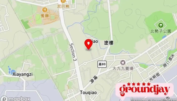 地图 台灣宅配通 嘉義營業所 快递服务 在 Chiayi County, Minxiong Township