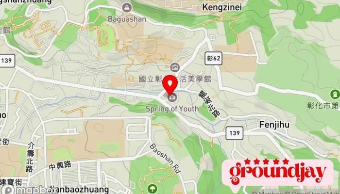 Tai Wan Zi Lai Shui Gong Si Di Shi Yi Qu Guan Li Chu 地圖 - Changhua County, Changhua City