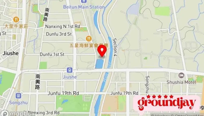Tai Zhong Jie Yun Gu Fen You Xian Gong Si 地圖 - Taichung City, Beitun District