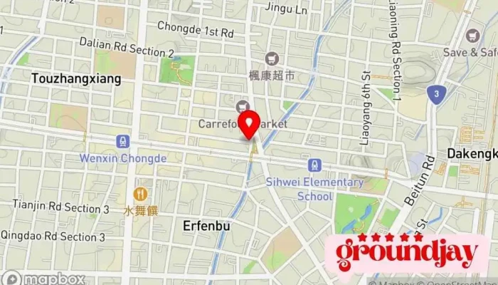 Tai Zhong Shi Dian Nao Shang Ye Tong Ye Gong Hui 地圖 - Taichung City, Beitun District